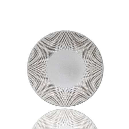 TSC Dining Chic Beige Flat Porcelain Plate TSC Dining Chic Beige Flat Porcelain Plate