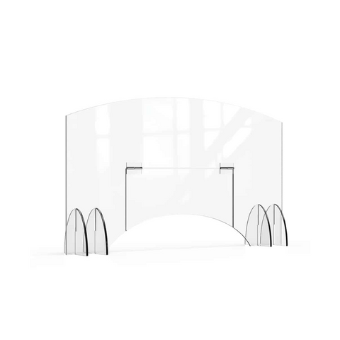 Rosseto Avant Guarde Acrylic Sneeze Guard with Pass-Through Rosseto Avant Guarde Acrylic Sneeze Guard with Pass-Through