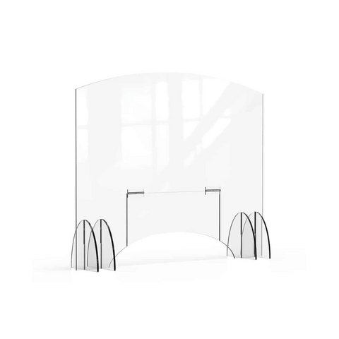 Rosseto Avant Guarde Acrylic Sneeze Guard with Pass-Through Rosseto Avant Guarde Acrylic Sneeze Guard with Pass-Through