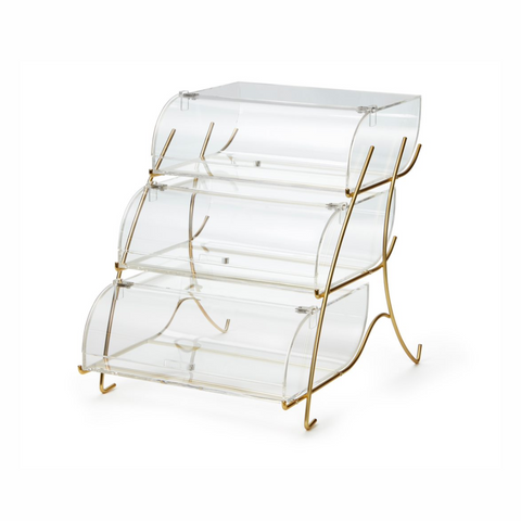 Rosseto Three-Tier Bakery Cases Rosseto Three-Tier Bakery Cases