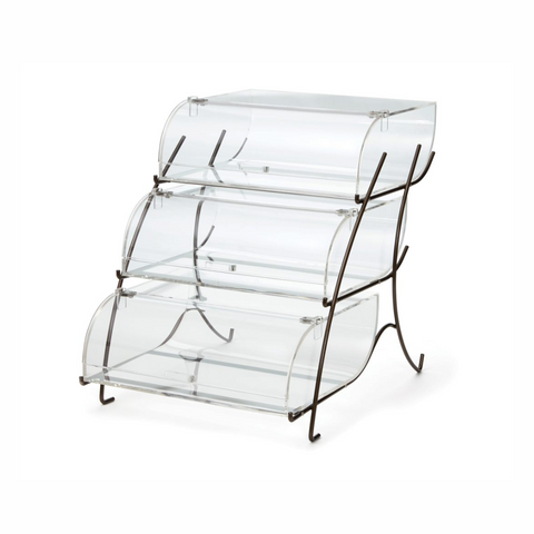 Rosseto Three-Tier Bakery Cases Rosseto Three-Tier Bakery Cases