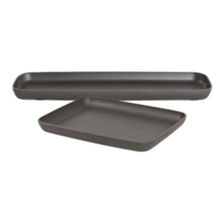 TopStyle Caldera Graphite Rectangle Tray TopStyle Caldera Graphite Rectangle Tray