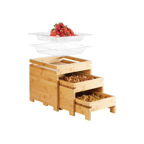Clear Acrylic Insert for Natura™ Nesting Bamboo Box (2 pcs.) Clear Acrylic Insert for Natura™ Nesting Bamboo Box (2 pcs.)