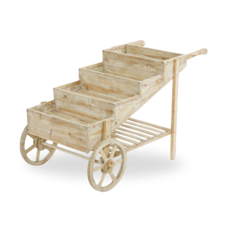 TopStyle Wooden Tiered Cart TopStyle Wooden Tiered Cart