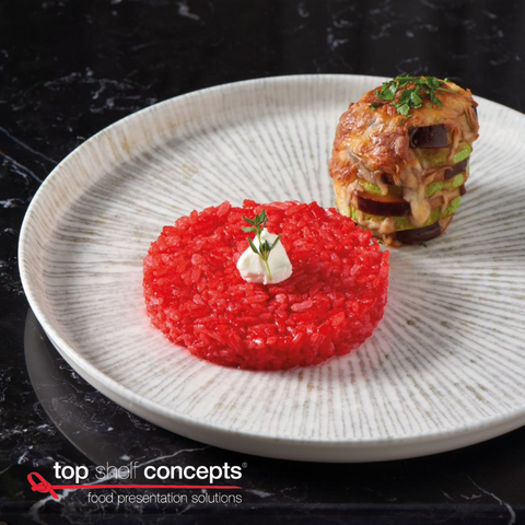 TSC Dining Iris Walled Chef's Plate TSC Dining Iris Walled Chef's Plate