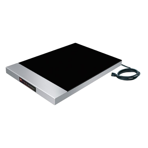 Portable Black Ceramic Glass  Heated Shelf (400mm wide) Portable Black Ceramic Glass  Heated Shelf (400mm wide)