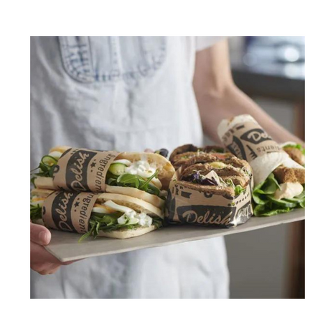 Bistro Ribbed Food Grade Kraft Paper Pack of 500 Bistro Ribbed Food Grade Kraft Paper Pack of 500