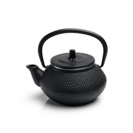 Black Japanese Style Cast Iron Teapot Black Japanese Style Cast Iron Teapot
