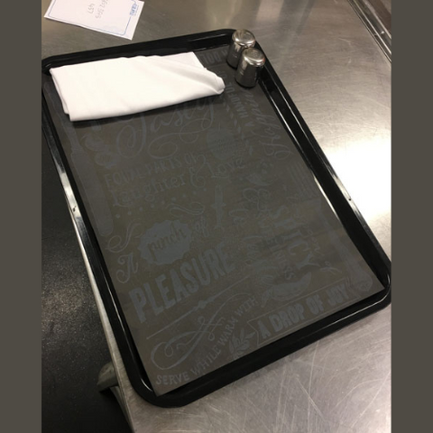 Chalk It Up! Tray Liners Chalk It Up! Tray Liners