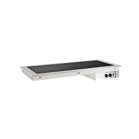 Drop-In Emainox Heated Ceramic Glass Hotplate Drop-In Emainox Heated Ceramic Glass Hotplate