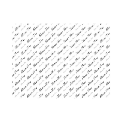 Gluten Free Classic Design Wax Food Paper Pack of 500 Gluten Free Classic Design Wax Food Paper Pack of 500