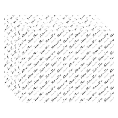 Gluten Free Classic Design Wax Food Paper Pack of 500 Gluten Free Classic Design Wax Food Paper Pack of 500