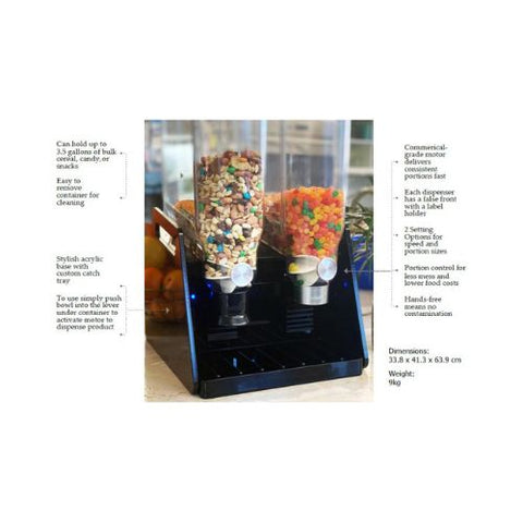 Safe T Serv Automatic Cereal Dispenser by Rosseto Food Serving Solutions