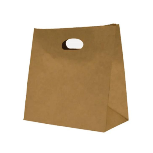 Brown Kraft Bag Die-Cut Handle 500 pcs