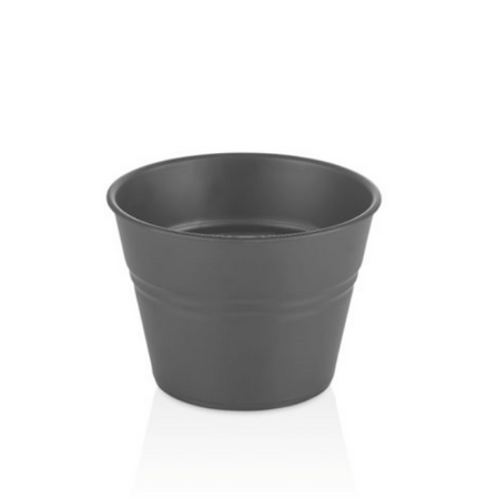 TopStyle Melamine Bucket Round Black TopStyle Melamine Bucket Round Black
