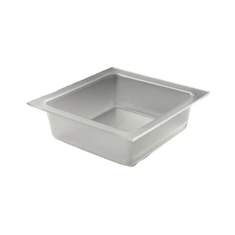 Large Square Tray Frosted