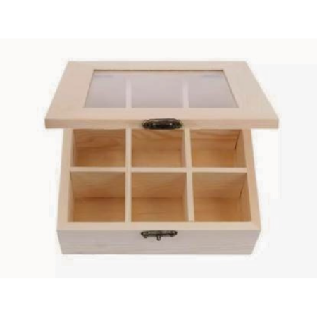 Tea Chest 9 compartment Tea Chest 9 compartment