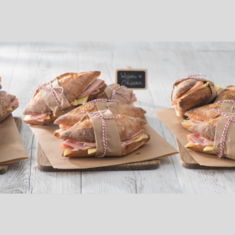 Kraft Paper Parisian Stripe Kraft Paper Parisian Stripe