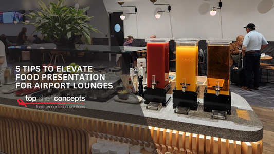5 Tips to Elevate Food Presentation for Airport Lounges