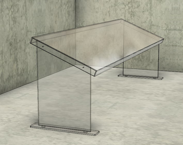 Buffet Sneeze Guard Range Top Shelf Concepts