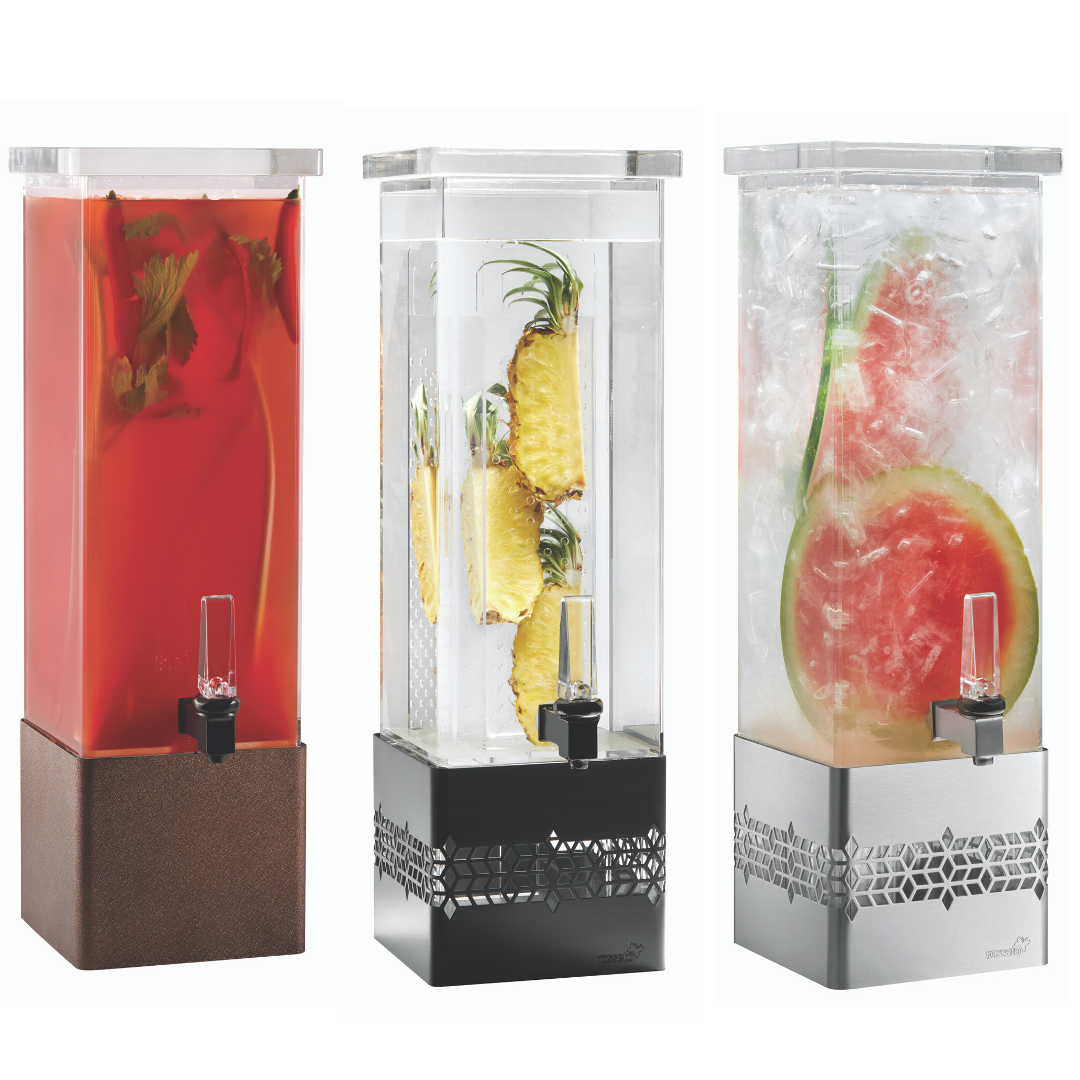square Beverage Dispenser without base