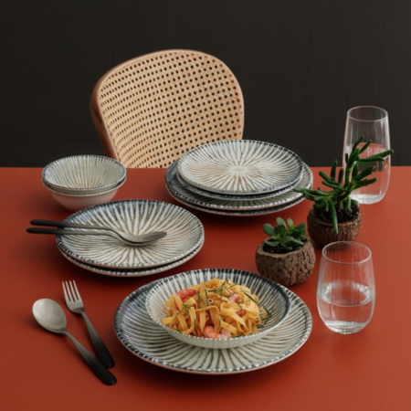 porcelain plate coral design collection