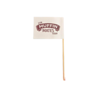 Custom Toothpick Flags 100mm