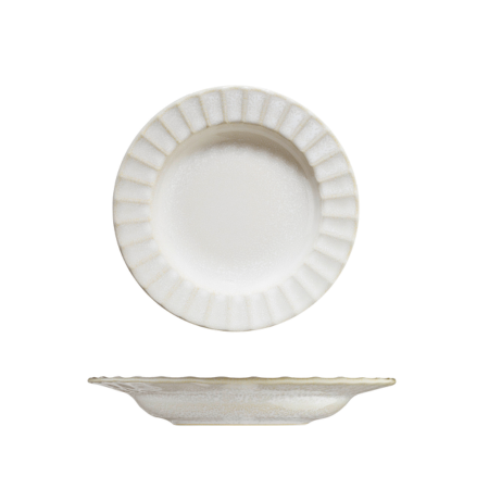 TSC Dining Flute Deep Porcelain Plate