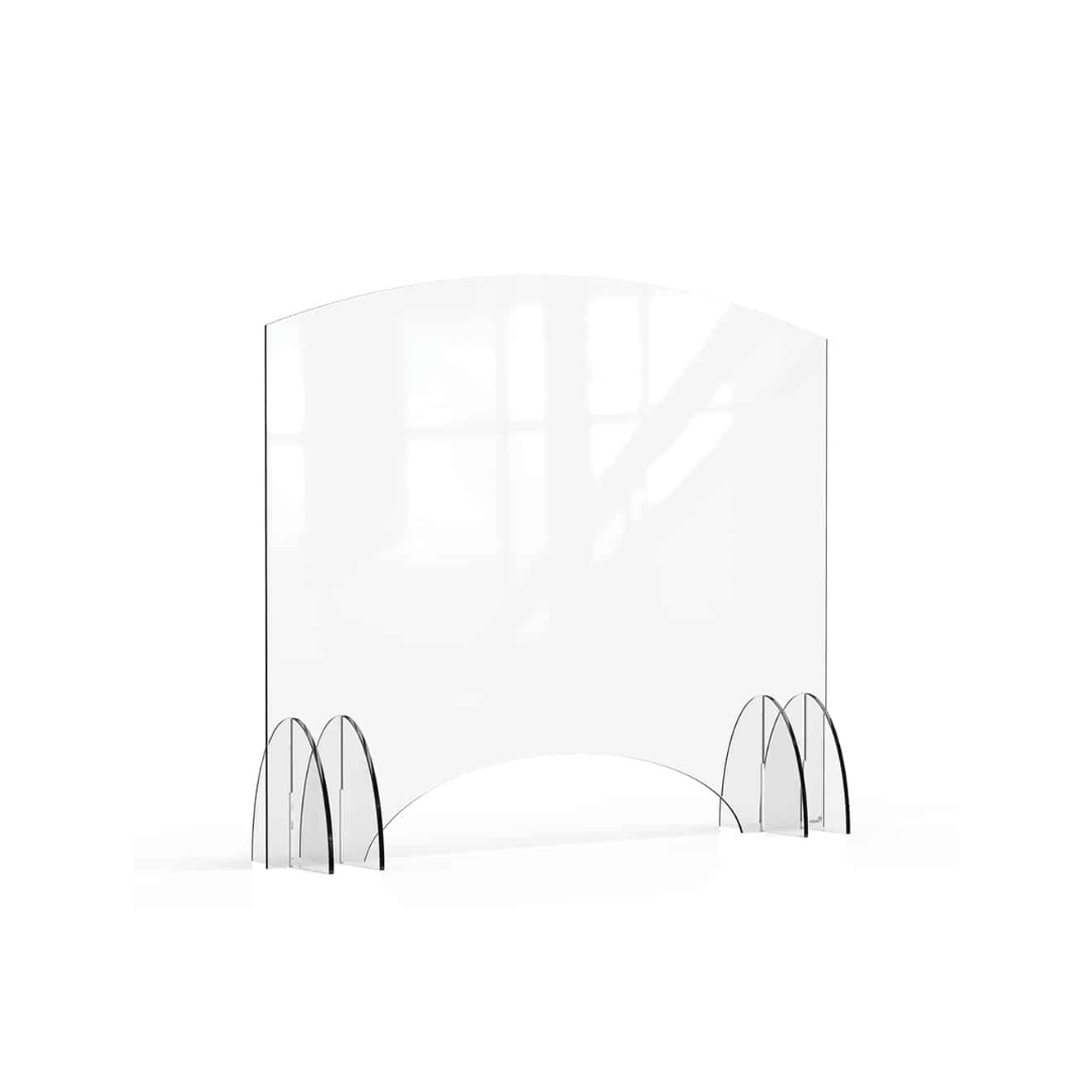 Rosseto® Avant Guarde 48×40 Acrylic Sneeze Guard with Pass-Through Window, 1 EA – AG019 ™