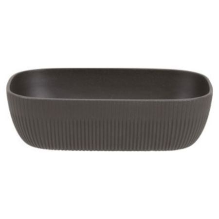 TopStyle Caldera Graphite Rectangle Bowl