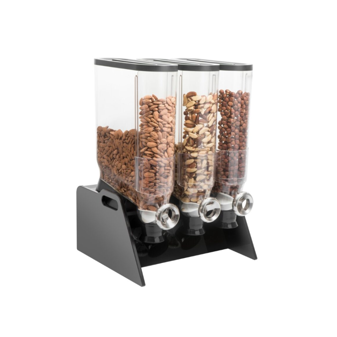 Rosseto PRO-BULK™ Acrylic Triple Tabletop Dispenser System 3.5 Gal ...