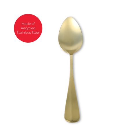 TSC Dining Sauver Recycled Stainless Steel Dessert Spoon Pack of 12