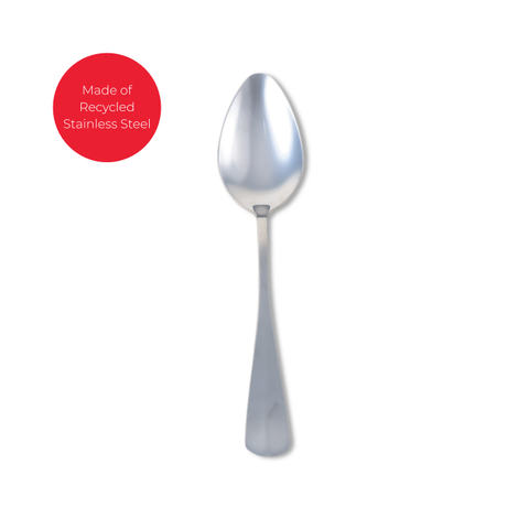 TSC Dining Sauver Recycled Stainless Steel Dessert Spoon Pack of 12