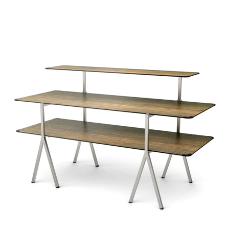 Rosseto Modulite™ 3-Level Tables System Stainless Steel Kit