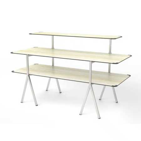 Rosseto Modulite™ 3-Level Tables System Stainless Steel Kit