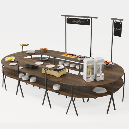 Rosseto Modulite™ Tables System Oval Set