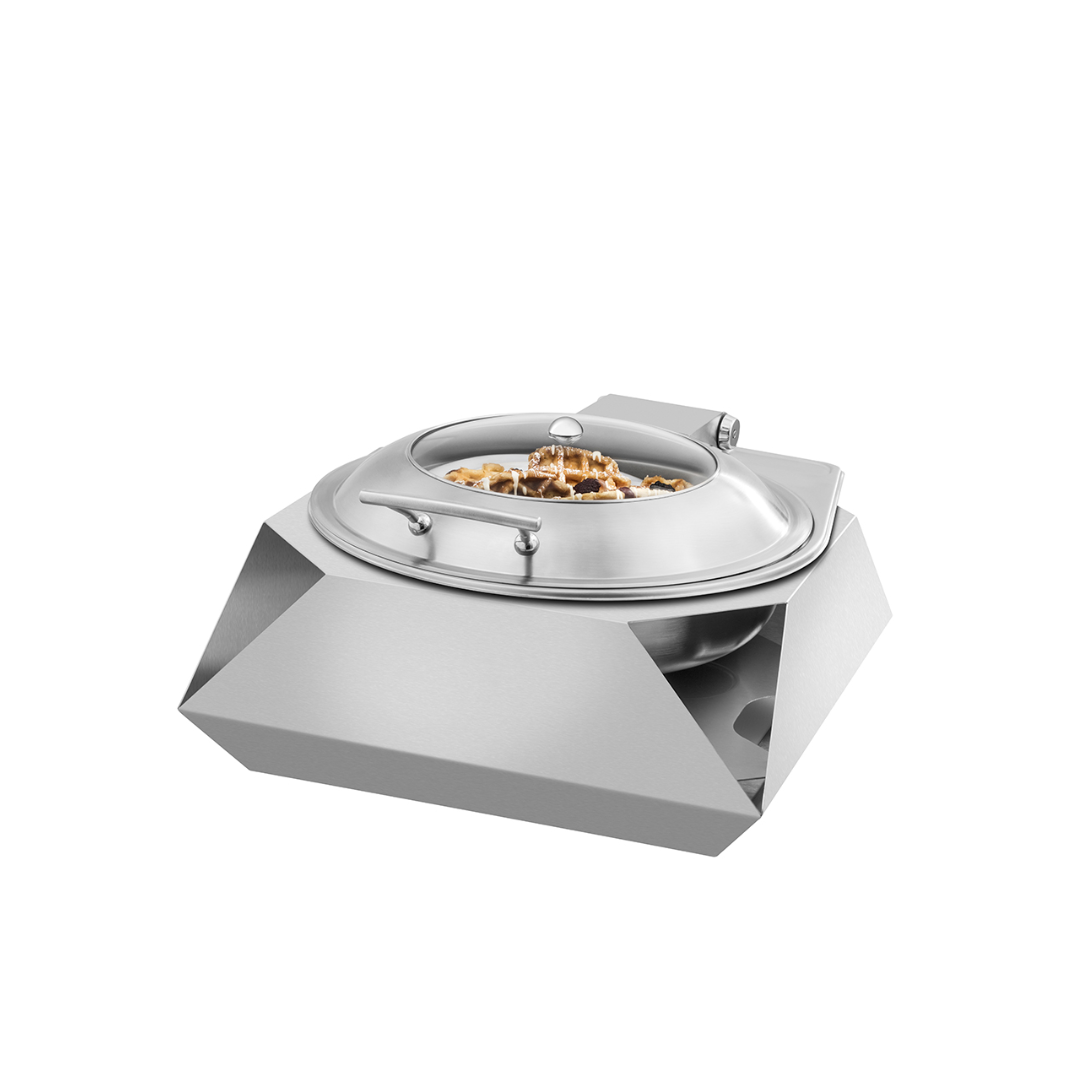 Rosseto Diamond Round Chafer with Soft Closing Lid