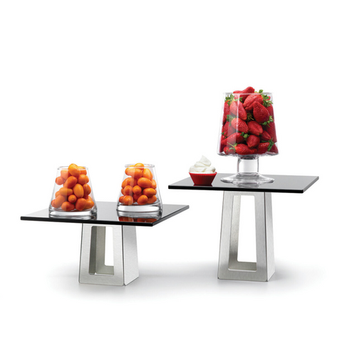 Tall Pyramid Stainless Steel Riser, 1 EA