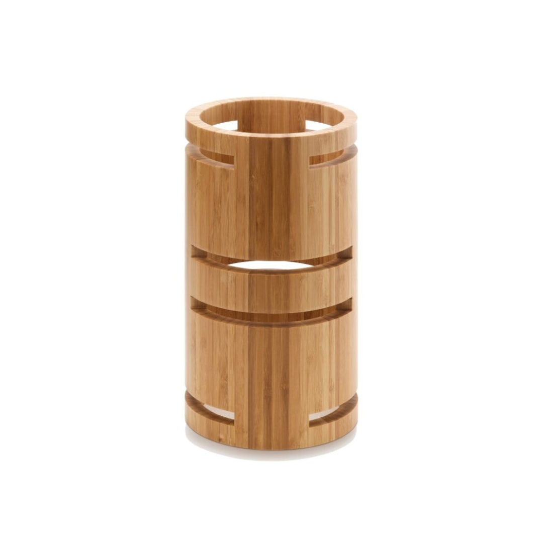 Rosseto Round Multi-Level Riser Natural Bamboo 12in – Top Shelf Concepts