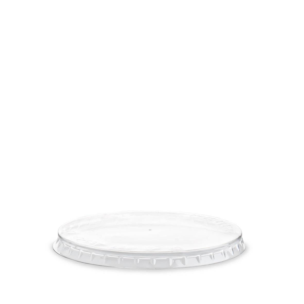TopStyle Flat Clear Lid for Charlotte Dessert Cup Carton of 600