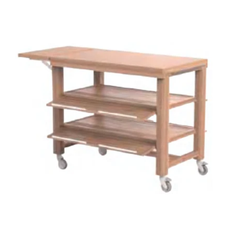 TopStyle Wooden Buffet Display Trolley