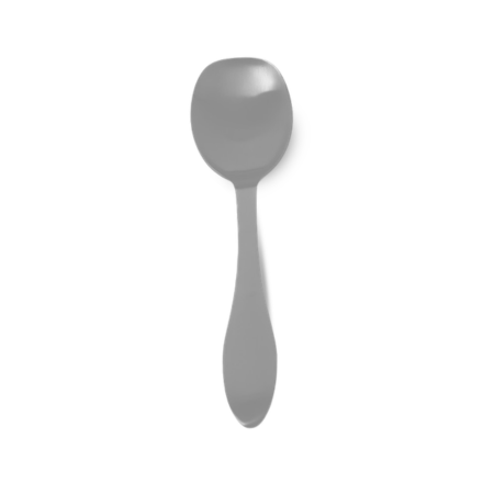 solid serving spoon stainless steel