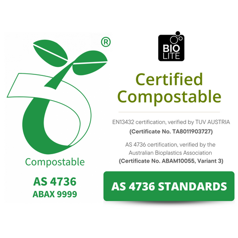 biolite certified compostable logo