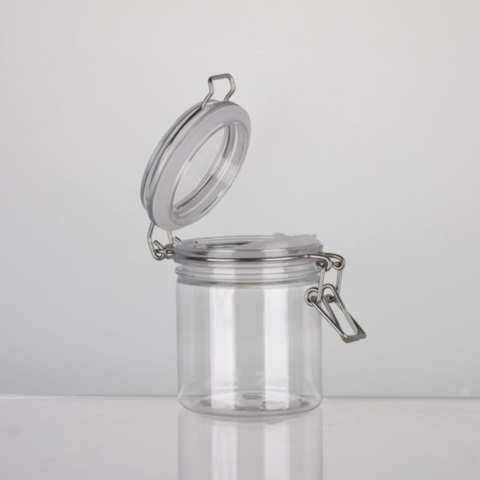 TopStyle Acrylic Clip Top Jar 500ml