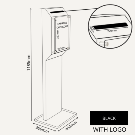 TopStyle Customisable Hotel Express Check-out Box