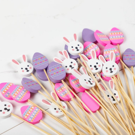 Easter Bamboo Skewers Pack of 100