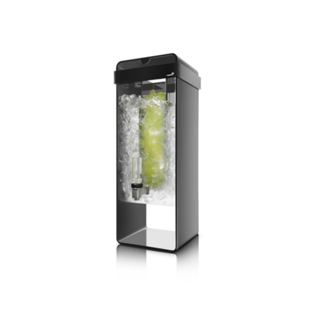 beverage dispenser 3 gallons black
