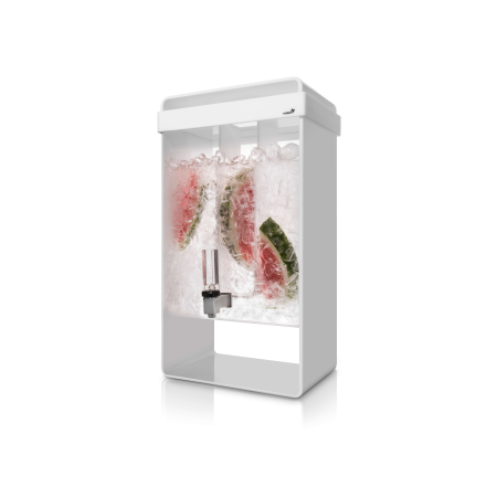 beverage dispenser 5 gallons white