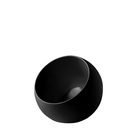 Black melamine bowl mini