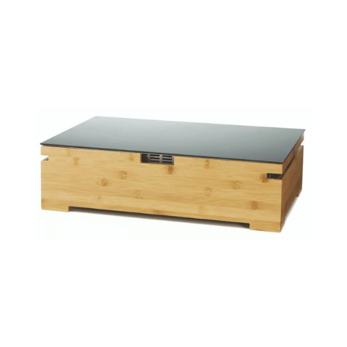 Rosseto Multi-Chef™ Double Induction Heater with Bamboo Base